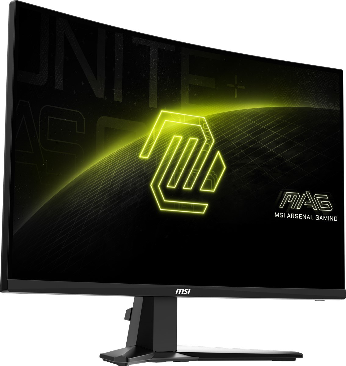 MSI 27" MAG 27C6F 1920x1080 (FHD) 16:9 CURVE 1500R RAPID VA 180HZ 0.5MS (GtG, Min.) ADAPTIVE-SYNC GAMING MONITOR