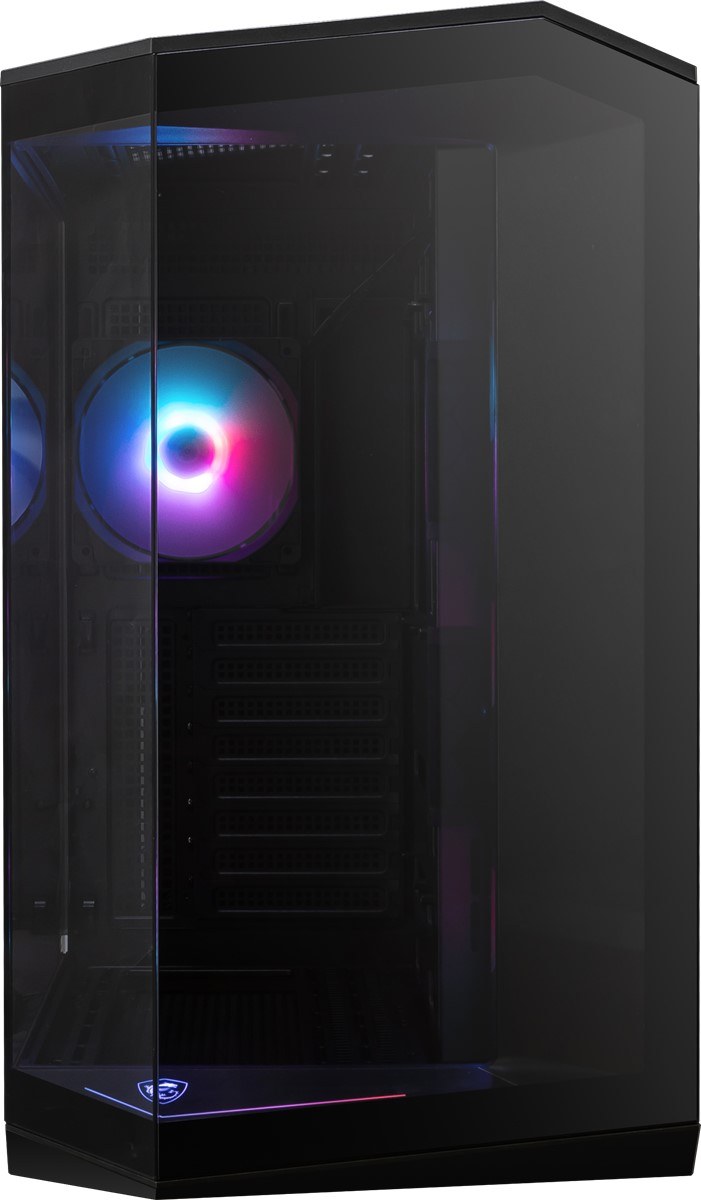 MSI MAG PANO 100R PZ TEMPERLİ CAM 3X120MM 1X120MM ARGB FAN ATX PANORAMİK GAMİNG BİLGİSAYAR KASASI - 2