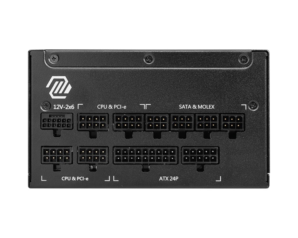 MSI PSU MAG A1000GL PCIE5 1000W 80+ GOLD POWER SUPPLY - 3