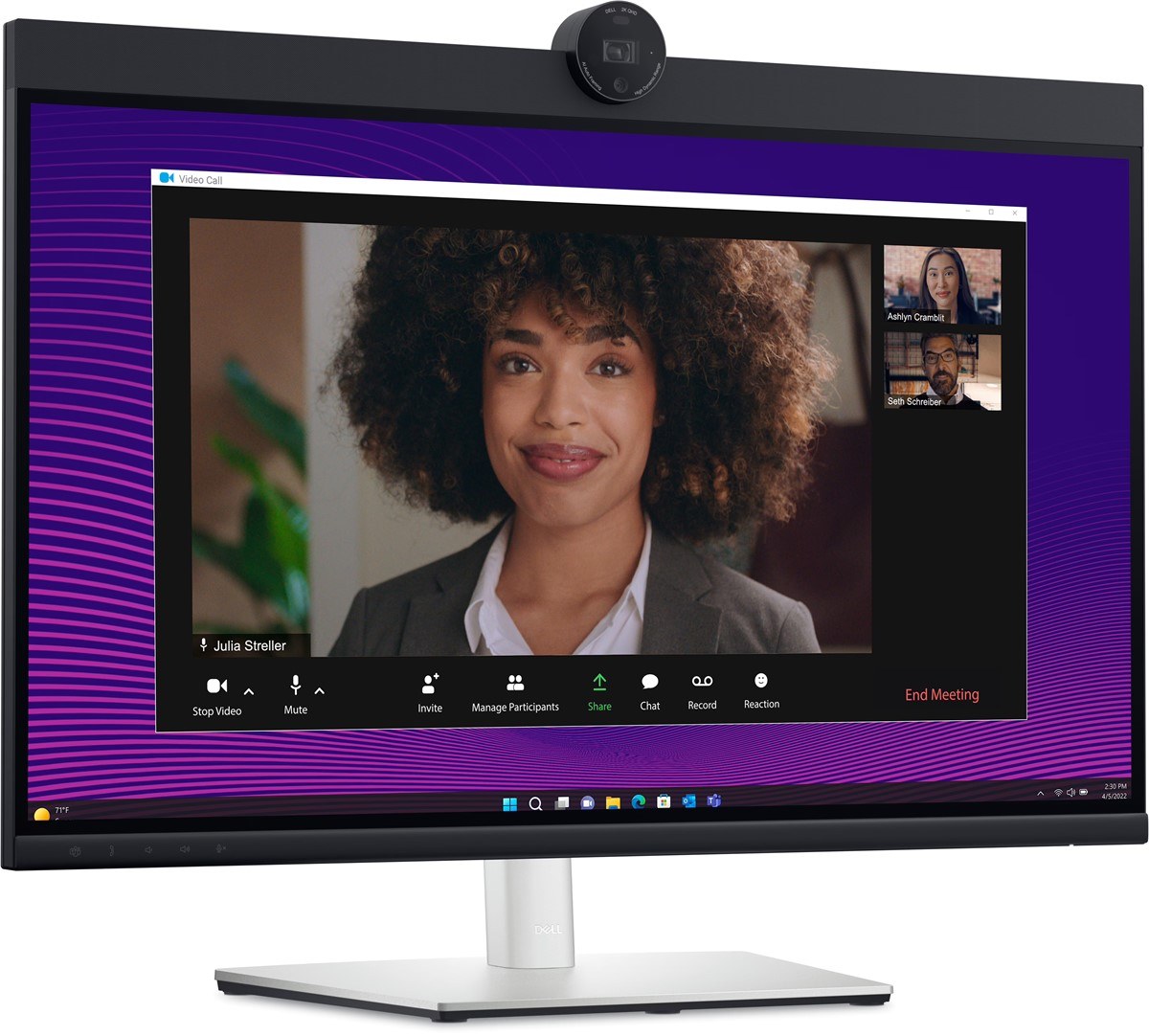 DELL 27 P2724DEB VIDEO CONFERENCING MONITOR 8MS 60HZ QHD 2560 x 1440 VESA 1x DP 1x HDMI - 3