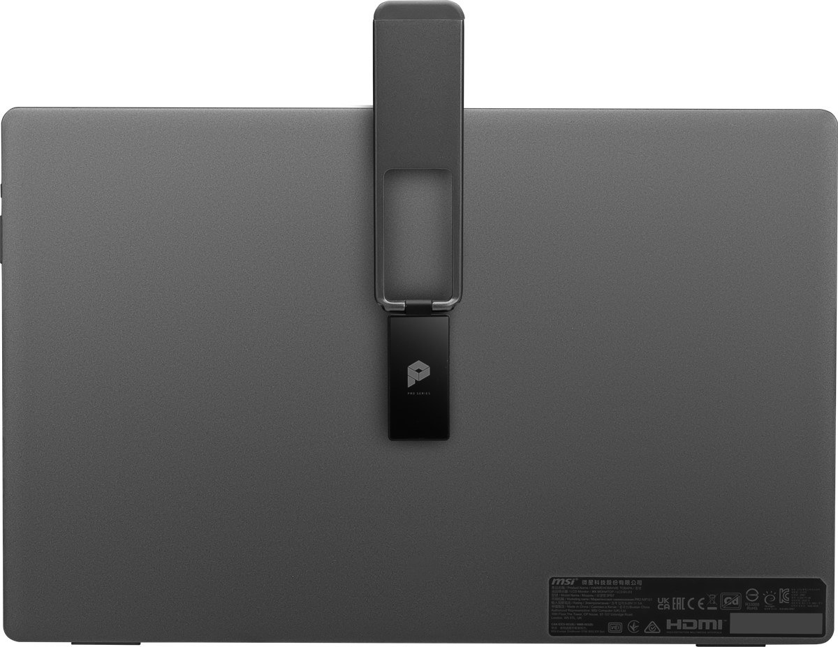 MSI 15.6 PRO MP161 E2U 1920x1080 (FHD) 16:9 FLAT IPS 60HZ 4MS ADAPTIVE-SYNC PORTATIF MONITOR - 8