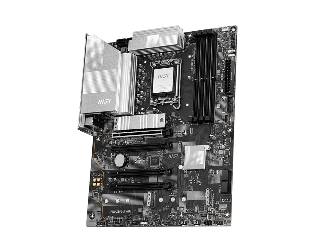 MSI MB PRO Z890-S WIFI SOKET 1851 DDR5 8600MHZ(OC) USB 20GBPS3XM.2 2XTB4 HDMI DISPLAY 2.5G LAN WIFI7 ATX - 3