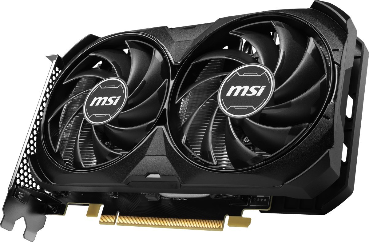 MSI VGA GEFORCE RTX 4060 TI 8G VENTUS 2X BLACK E1 OC RTX4060TI 8GB GDDR6 128B DX12 PCIE 4.0 X16 (3XDP 1XHDMI) - 5