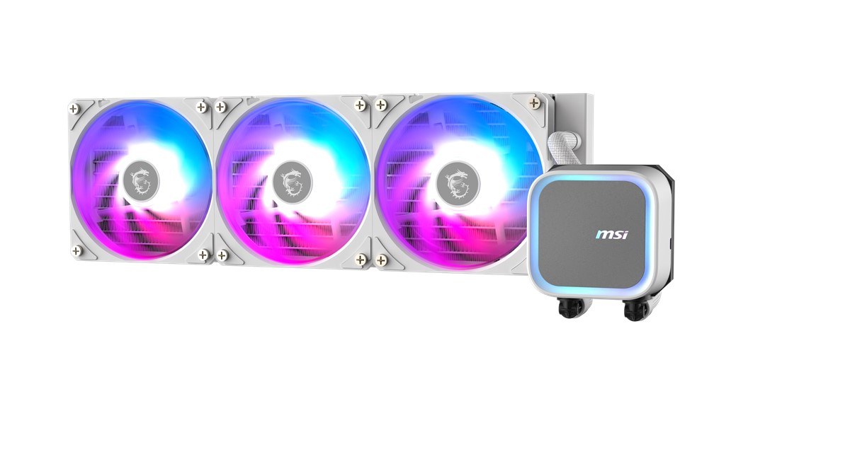 MSI MAG CORELIQUID A13 360 WHITE 360 MM ARGB SIVI İŞLEMCİ SOĞUTUCUSU - 2