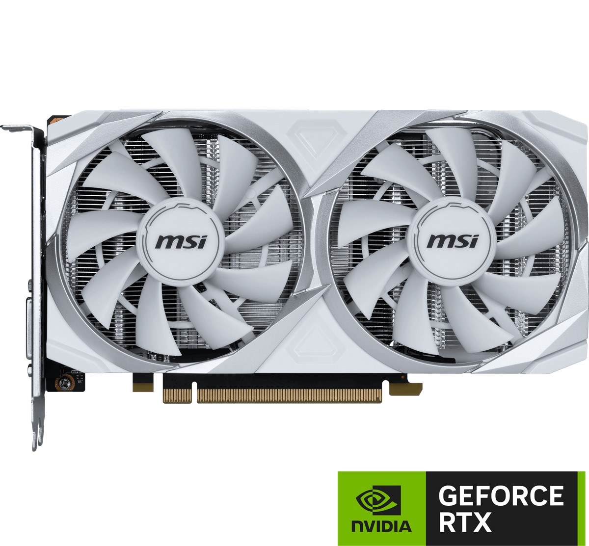 MSI VGA GEFORCE RTX 3050 VENTUS 2X XS WHITE 8G OC RTX3050 8GB GDDR6 128B DX12 PCIE 4.0 X8 (3XDP 1XHDMI)