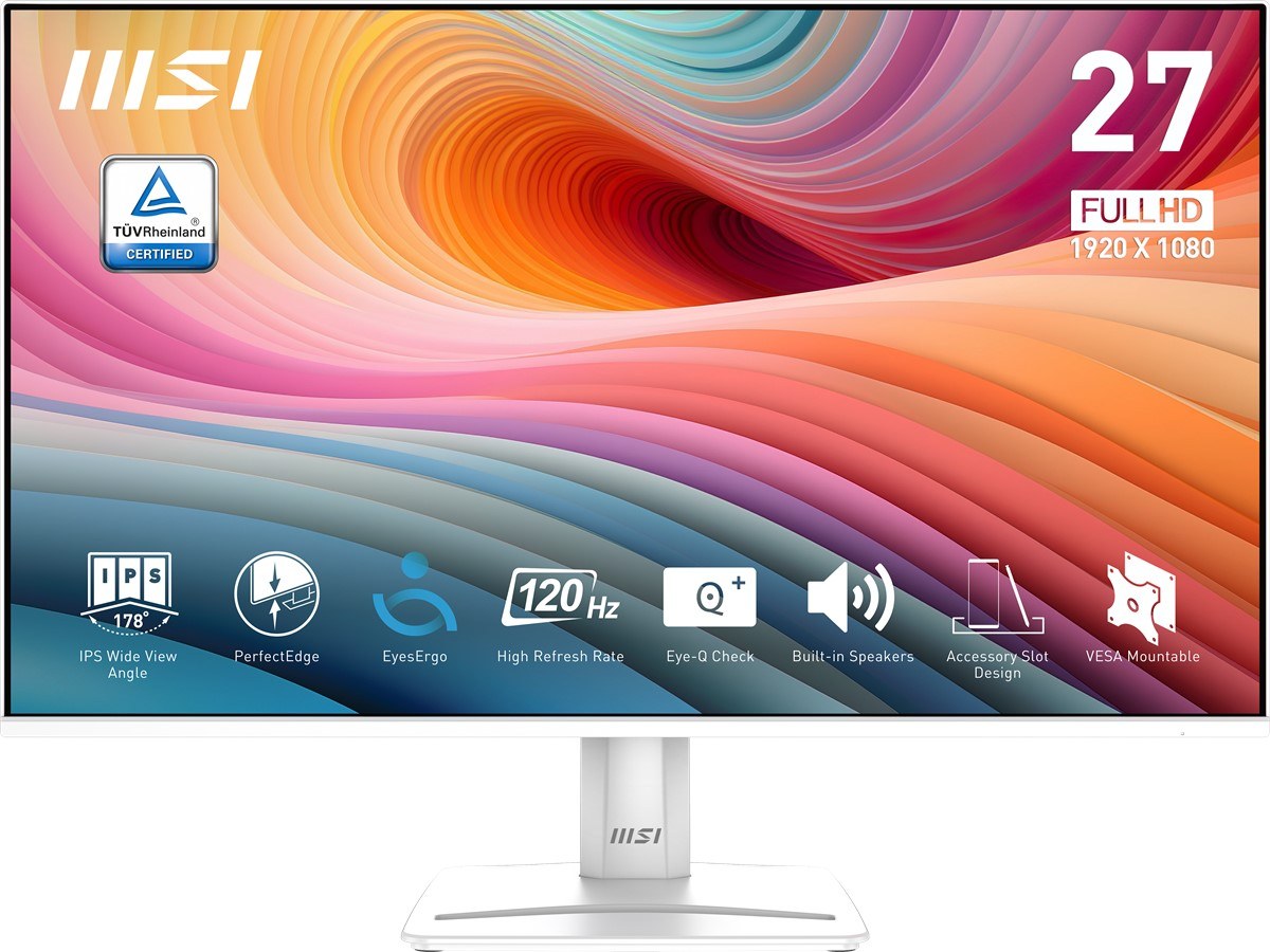 MSI 27 PRO MP275W E2 1920x1080 (FHD) 16:9 FLAT IPS 120HZ 1MS FREESYNC MONITOR - 2