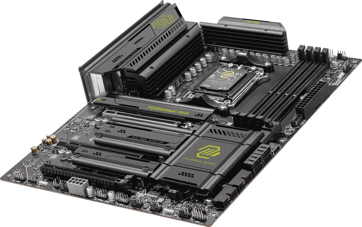 MSI MB MAG B850 TOMAHAWK MAX WIFI AM5 DDR5 8400MHZ(OC) HDMI 4X M.2 USB 10GBS 5G LAN WI-FI 7 ATX - 3
