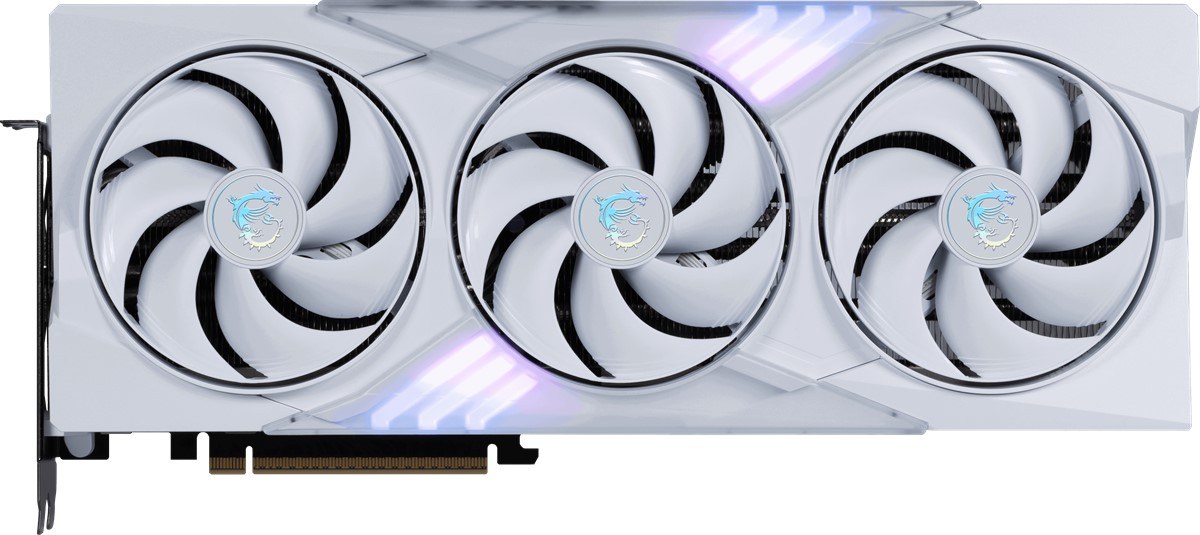 MSI VGA GEFORCE RTX 5080 16G GAMING TRIO OC WHITE RTX5080 16GB GDRR7 256 B DX12 PCIE 5.0 X16 (3XDP 1XHDMI) - 3