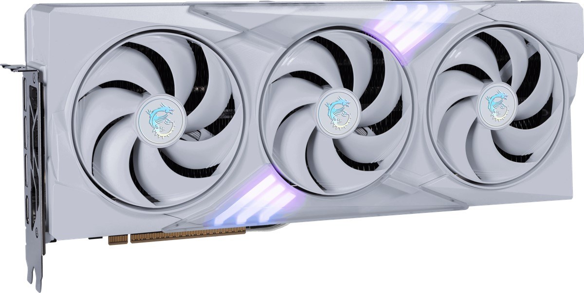 MSI VGA GEFORCE RTX 5080 16G GAMING TRIO OC WHITE RTX5080 16GB GDRR7 256 B DX12 PCIE 5.0 X16 (3XDP 1XHDMI) - 5