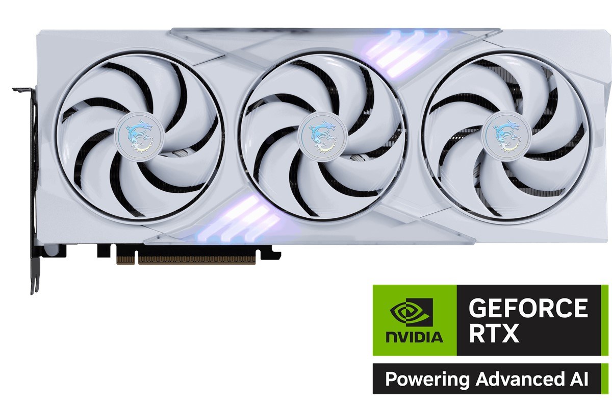 MSI VGA GEFORCE RTX 5080 16G GAMING TRIO OC WHITE RTX5080 16GB GDRR7 256 B DX12 PCIE 5.0 X16 (3XDP 1XHDMI) - 2