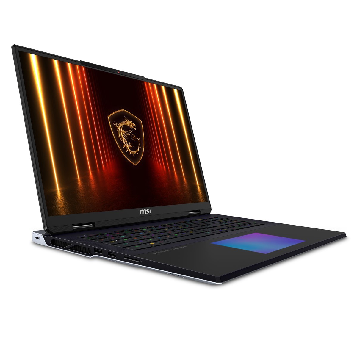 MSI NB TITAN 18 HX AI A2XWJG-217TR ULTRA 9 285HX 96GB DDR5 RTX5090 GDDR7 24GB 6TB SSD 18.0 UHD+ MINILED 120Hz W11P - 3