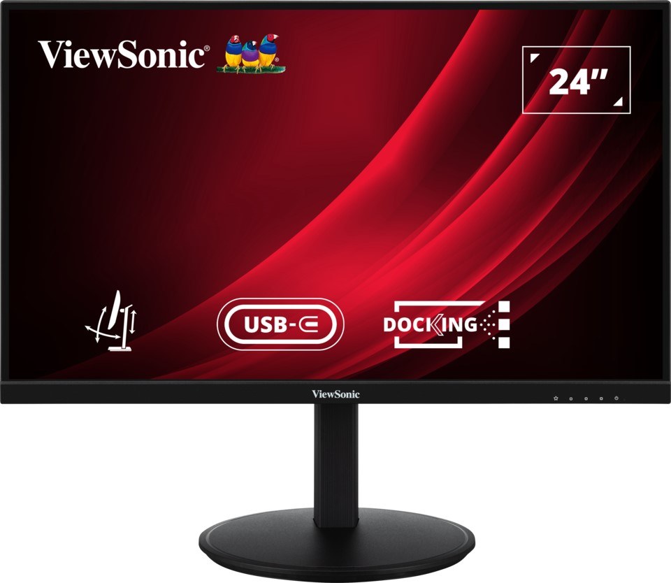 VIEWSONIC VG2409U-2 USB-C HUBLI 24 FULL HD ERGONOMIK MONITOR - 4
