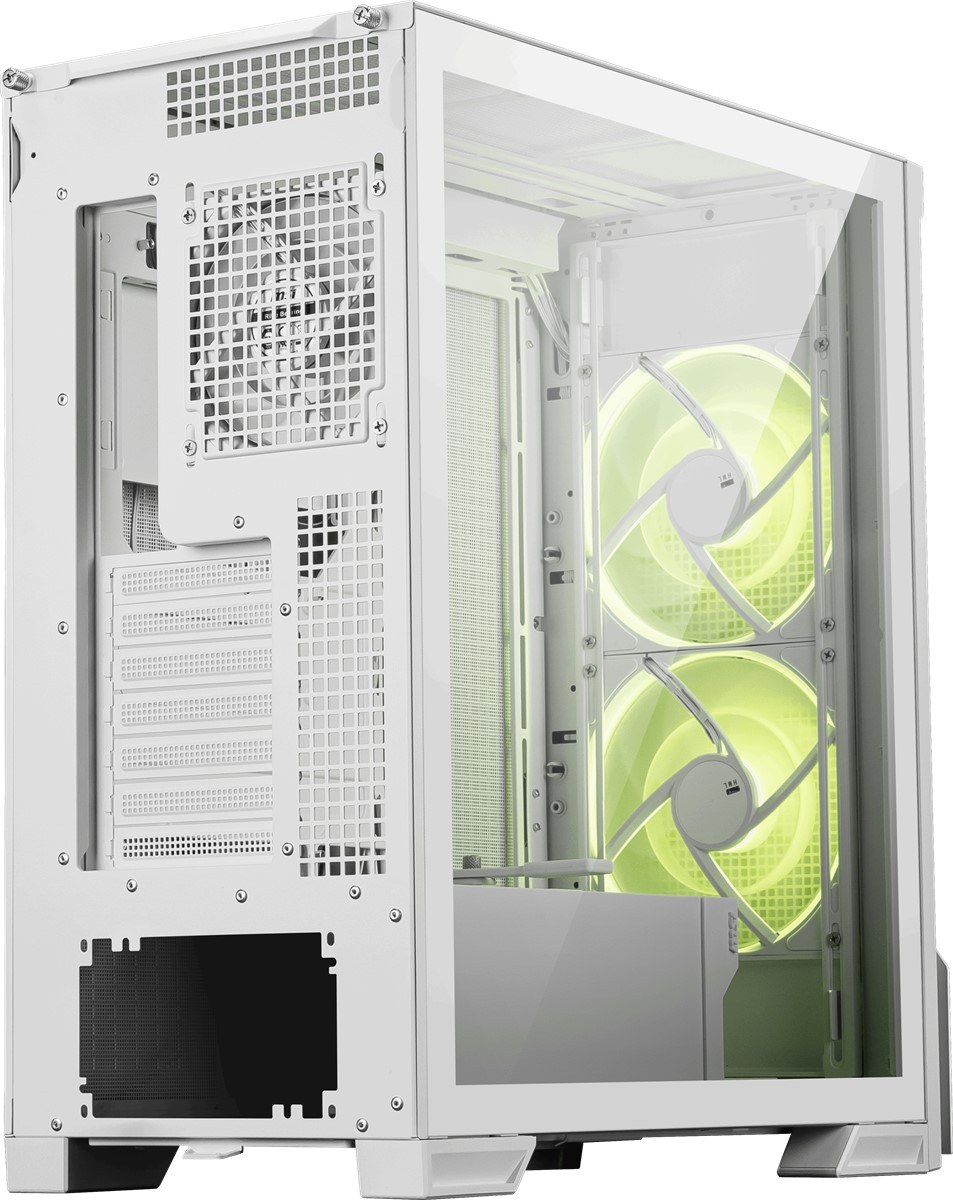 MSI MPG VELOX 300R AIRFLOW PZ WHITE TEMPERLİ CAM 2 X 120MM ARGB 1XX 120 MM FAN E-ATX GAMİNG BİLGİSAYAR KASASI - 7