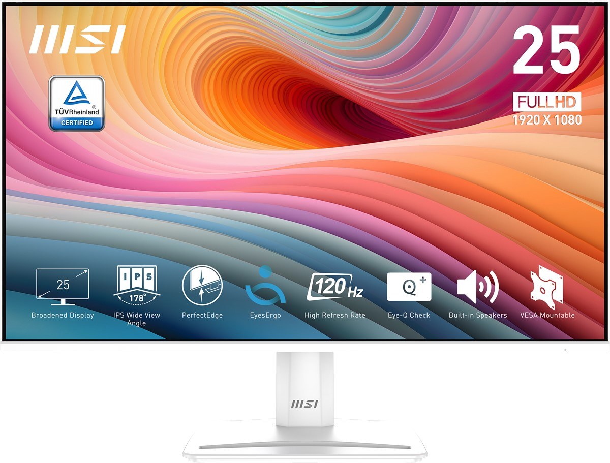 MSI 24.5 PRO MP251W E2 1920x1080 (FHD) 16:9 FLAT IPS 120HZ 1MS ADAPTIVE-SYNC MONITOR - 2