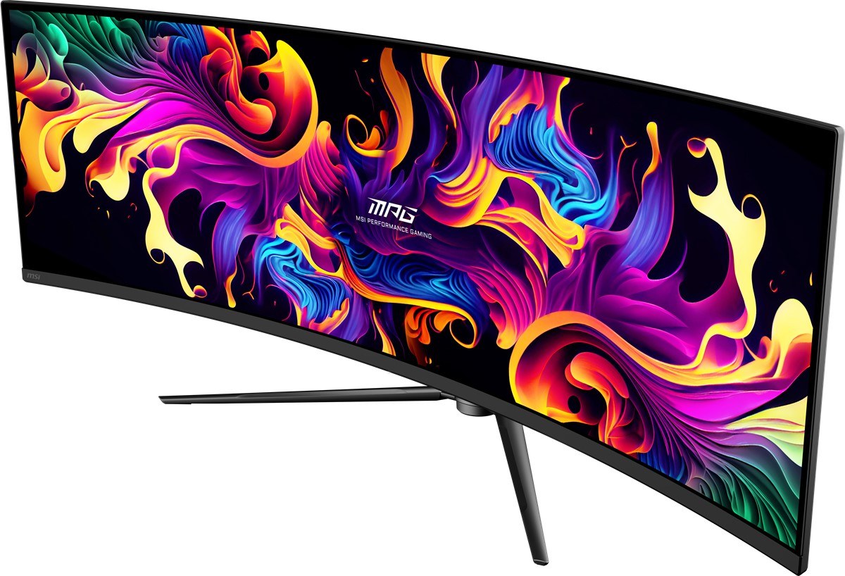 MSI 49 MPG 491CQPX QD-OLED 5120x1440 (DQHD) CURVE 1800R QD-OLED 240HZ 0.03MS G-SYNC COMPATIBLE GAMING MONITOR - 8