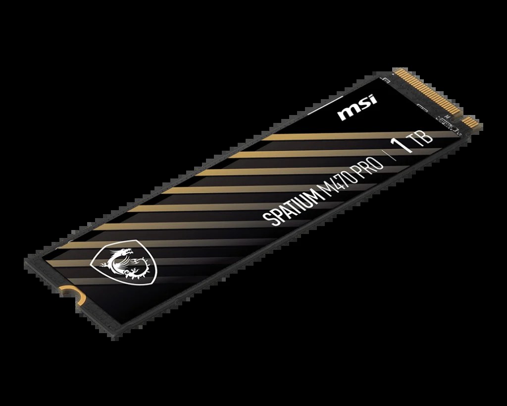 MSI SSD SPATIUM M470 PRO PCIE 4.0 NVME M.2 1TB R:6000 W:4500 - 3