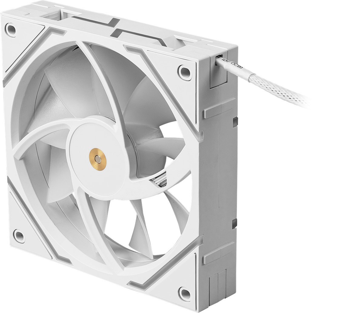 MSI MPG EZ120 ARGB WHITE-3W ARGB 120MM MANYETİK DAİSY-CHAİN BEYAZ 3’LÜ KASA FANI - 6