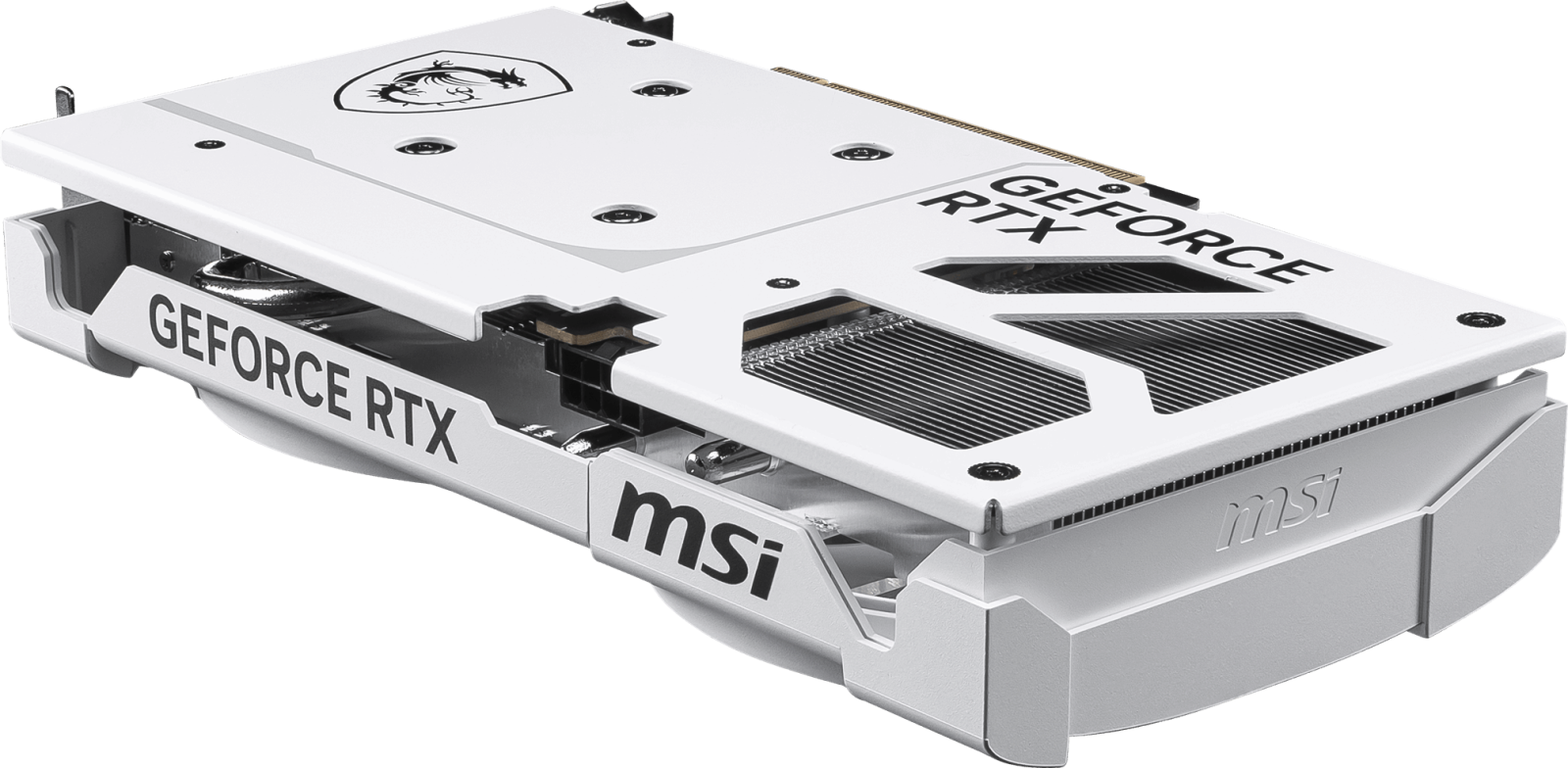 MSI VGA GEFORCE RTX 5060 TI 16G VENTUS 2X OC WHITE PLUS RTX5060TI 16GB GDDR7 128B DX12 PCIE 5.0 X16 (3XDP 1XHDMI) - 3