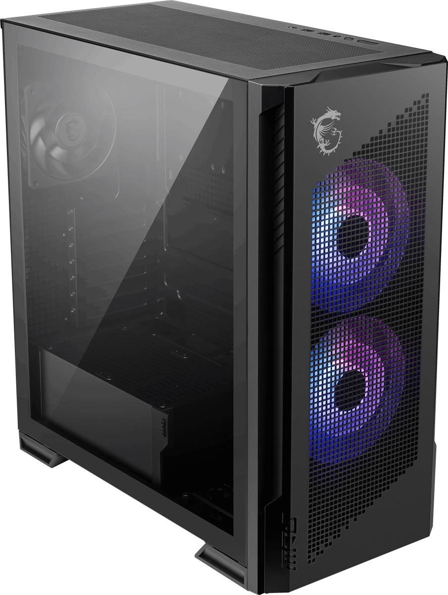 MSI MPG VELOX 300R AIRFLOW PZ TEMPERLİ CAM 2 X 120MM ARGB 1XX 120 MM FAN E-ATX GAMİNG BİLGİSAYAR KASASI - 8