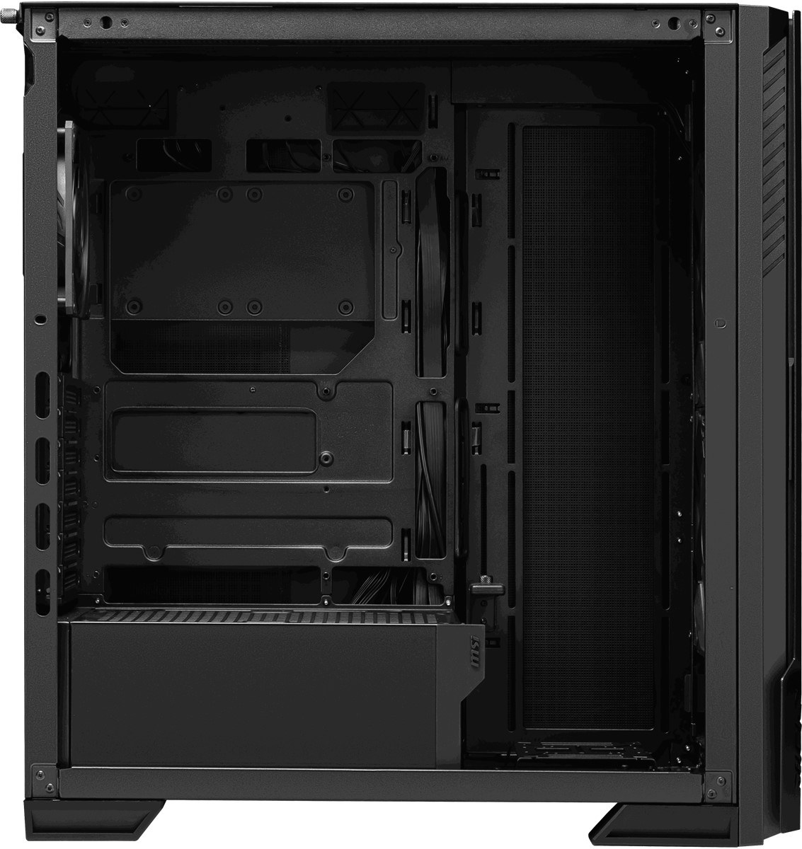 MSI MPG VELOX 300R AIRFLOW PZ TEMPERLİ CAM 2 X 120MM ARGB 1XX 120 MM FAN E-ATX GAMİNG BİLGİSAYAR KASASI - 3