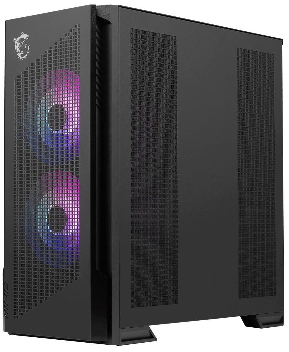 MSI MPG VELOX 300R AIRFLOW PZ TEMPERLİ CAM 2 X 120MM ARGB 1XX 120 MM FAN E-ATX GAMİNG BİLGİSAYAR KASASI - 7