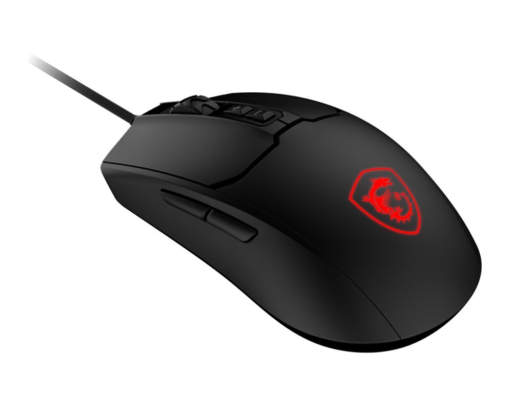 MSI GG FORGE GM100 GAMING MOUSE MAX 6400 DPI 108GR KABLOLU OPTIK SENSOR MICRO SWITCH RGB LED OYUNCU FARESI - 5