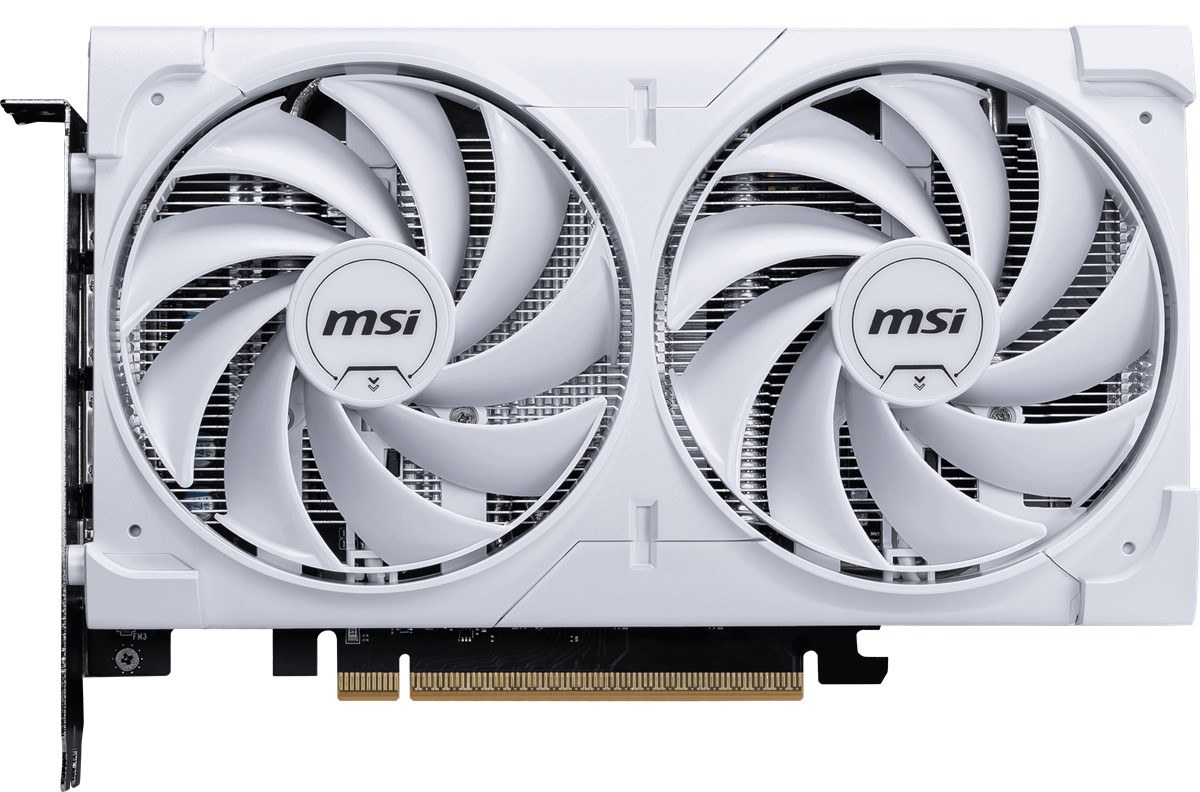 MSI VGA GEFORCE RTX 5060 8G VENTUS 2X OC WHITE RTX5060 8GB GDDR7 128B DX12 PCIE 5.0 X16 (3XDP 1XHDMI) - 4