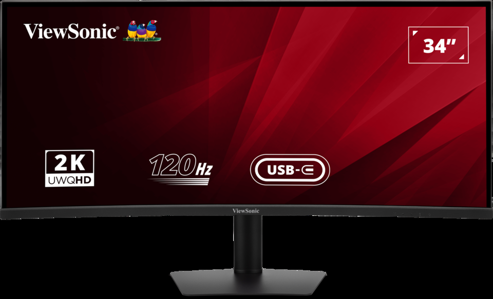 VIEWSONIC VA3420C USB-C HUBLI 34 21:9 KAVISLI MONITOR - 2