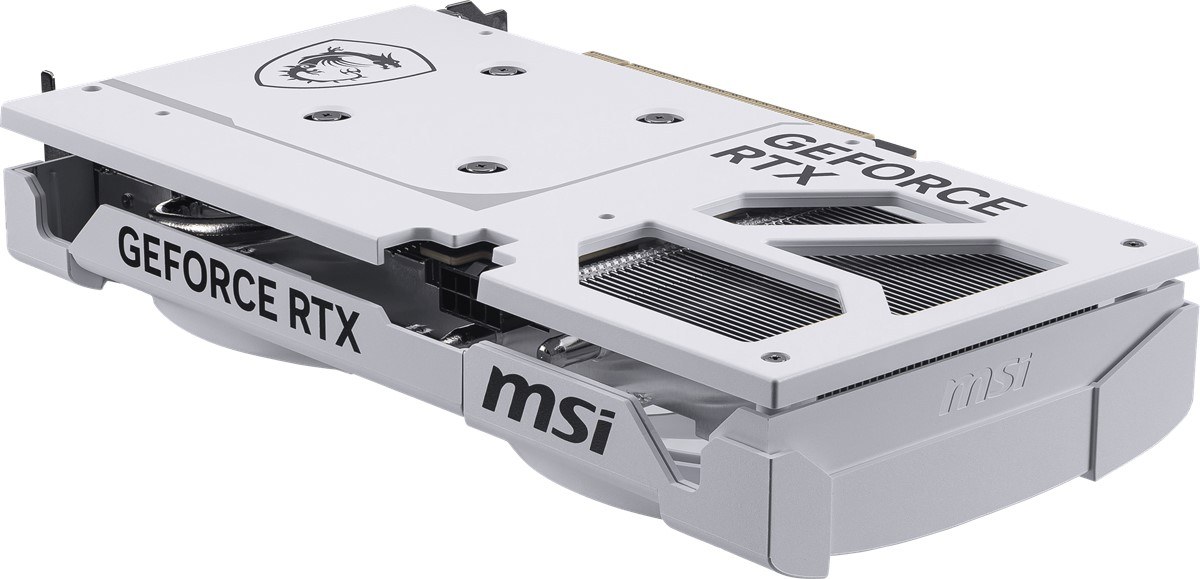 MSI VGA GEFORCE RTX 5060 TI 8G VENTUS 2X OC WHITE PLUS RTX5060TI 8GB GDDR7 128B DX12 PCIE 5.0 X16 (3XDP 1XHDMI) - 2