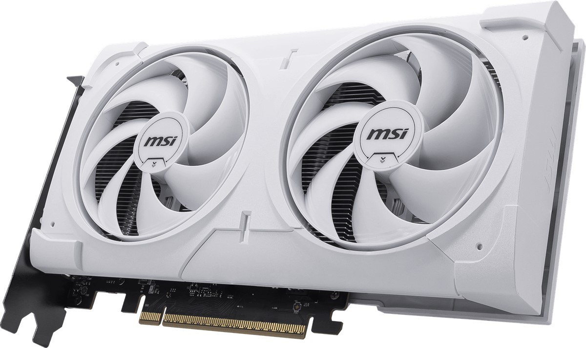 MSI VGA GEFORCE RTX 5060 TI 8G VENTUS 2X OC WHITE PLUS RTX5060TI 8GB GDDR7 128B DX12 PCIE 5.0 X16 (3XDP 1XHDMI) - 7