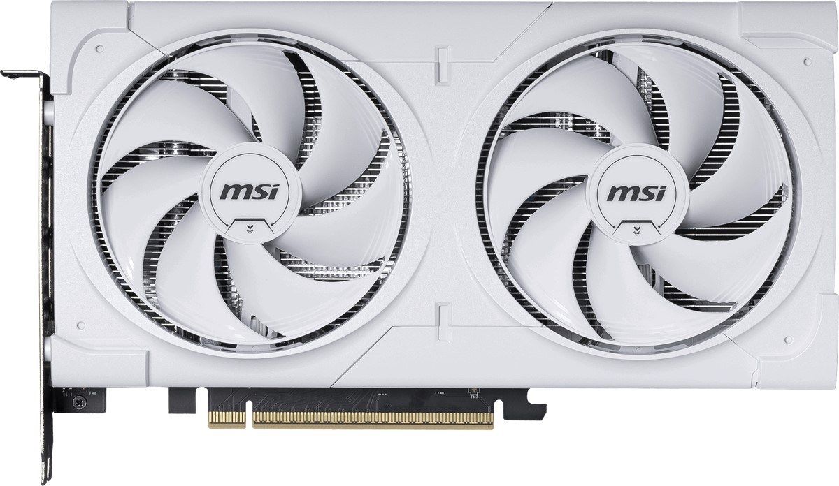 MSI VGA GEFORCE RTX 5060 TI 8G VENTUS 2X OC WHITE PLUS RTX5060TI 8GB GDDR7 128B DX12 PCIE 5.0 X16 (3XDP 1XHDMI) - 5