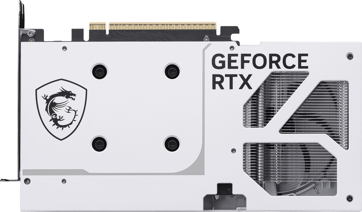 MSI VGA GEFORCE RTX 5060 TI 8G VENTUS 2X OC WHITE PLUS RTX5060TI 8GB GDDR7 128B DX12 PCIE 5.0 X16 (3XDP 1XHDMI) - 6
