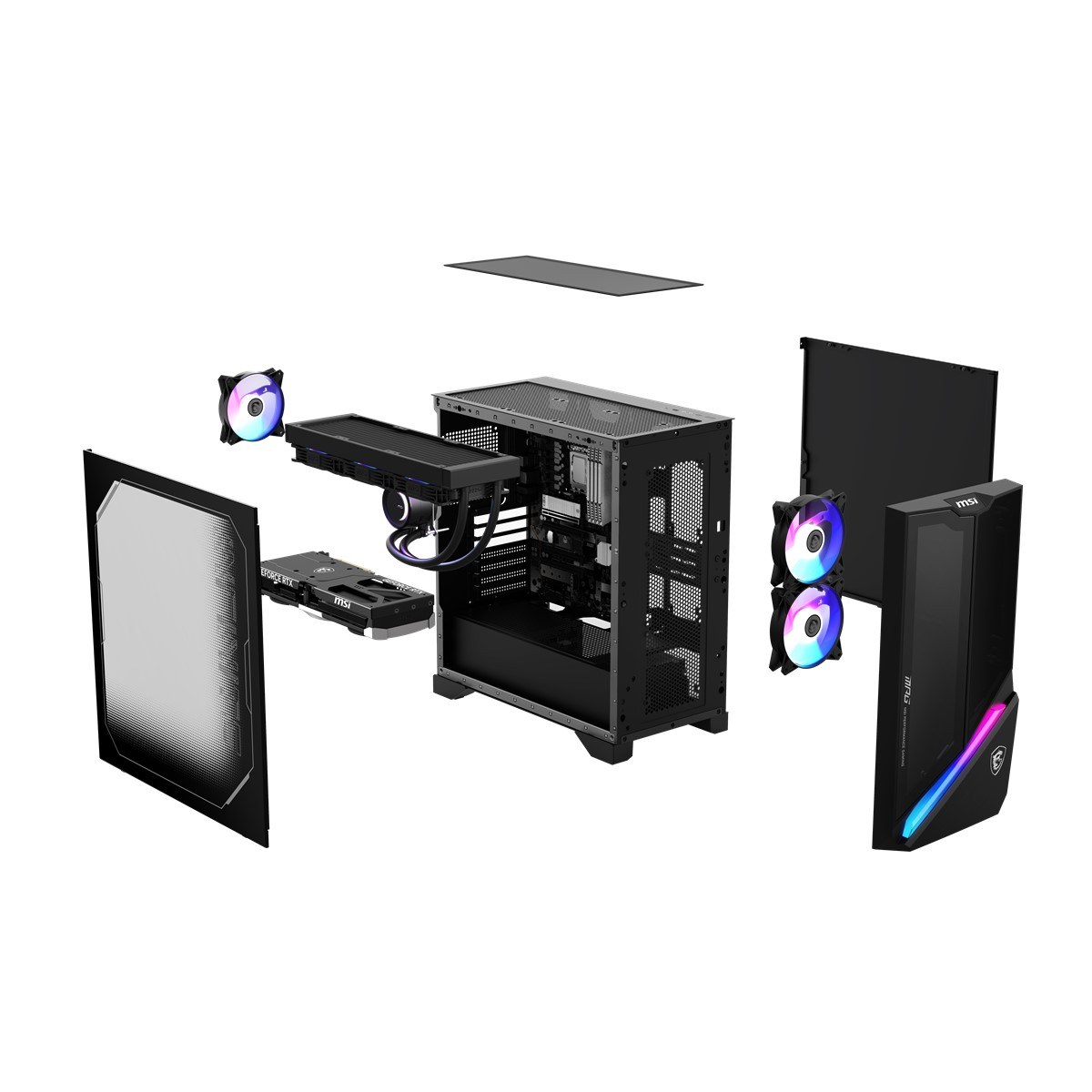 MSI MPG INFINITE X3 AI 2NVZ9-028EU ULTRA 9 285K 64GB DDR5 1TB SSD RTX 5090 VENTUS 3X 32G W11Home GAMING DT PC