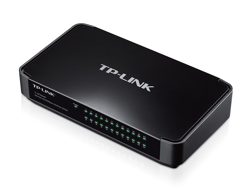 TP-LINK TL-SF1024M 24 PORT 10/100 DESKTOP SWITCH - 6