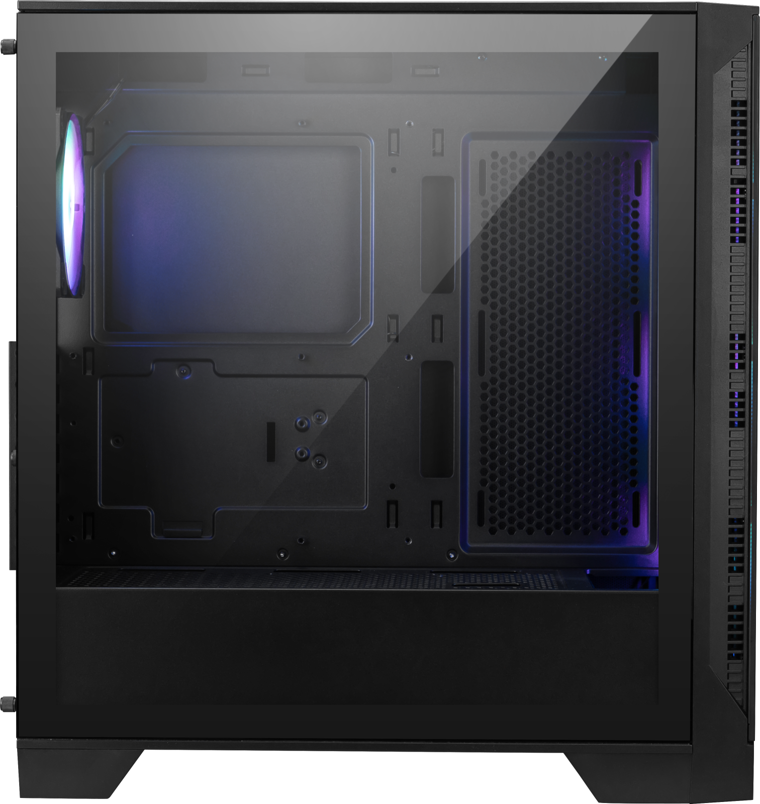 MSI MAG FORGE 321R AIRFLOW TEMPERLİ CAM 4X120MM ARGB FAN TYPE C FRONT ATX GAMİNG BİLGİSAYAR KASASI