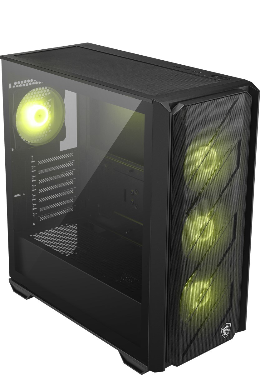 MSI MAG FORGE 330R AIRFLOW TEMPERLİ CAM 4X120MM ARGB FAN ATX GAMİNG BİLGİSAYAR KASASI - 4