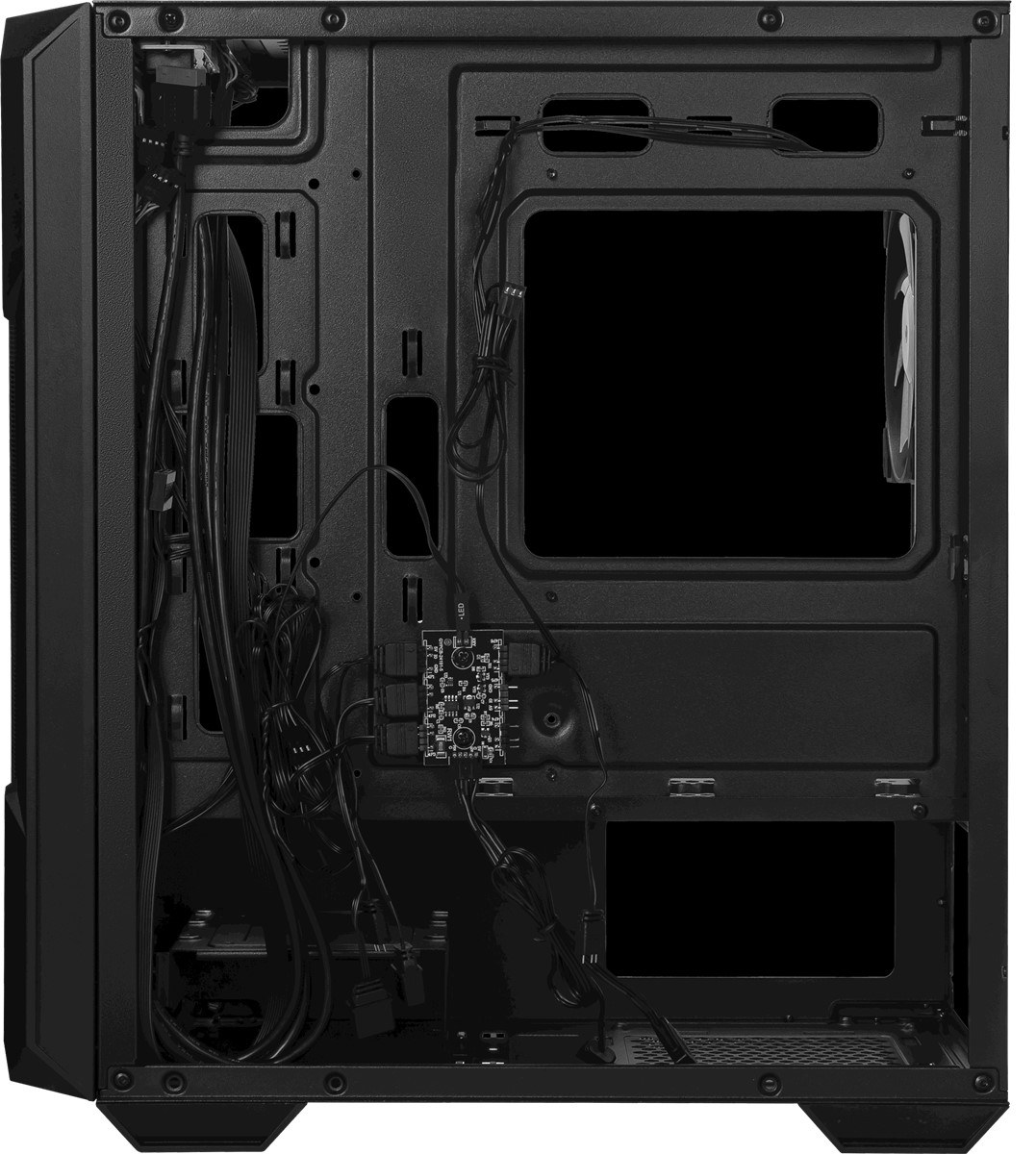 MSI MAG FORGE M120R AIRFLOW TEMPERLİ CAM 3X120MM 1X120MM ARGB FAN MATX GAMİNG BİLGİSAYAR KASASI