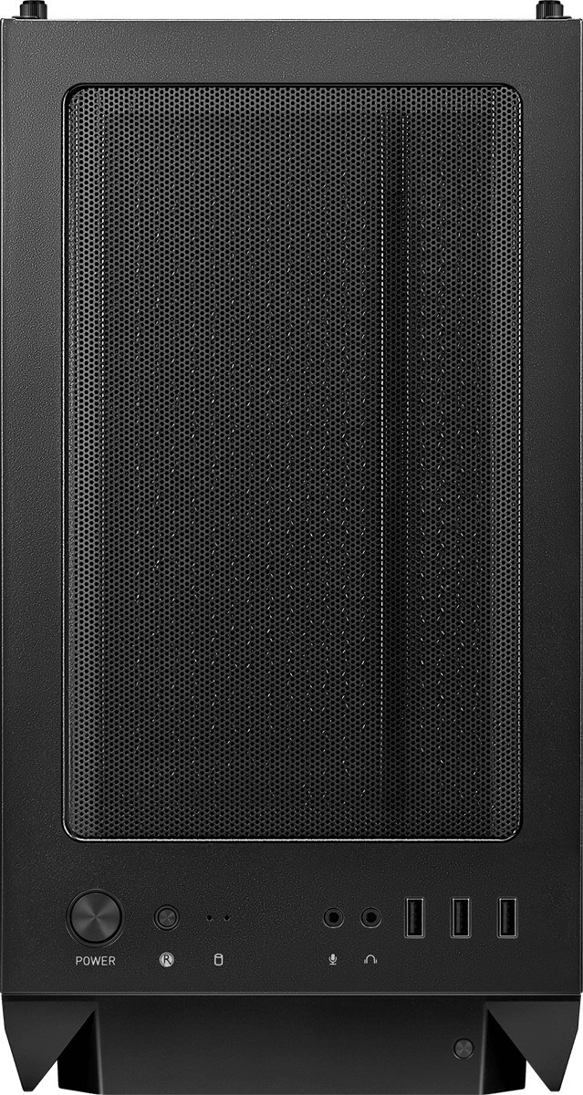 MSI MAG FORGE M110R AIRFLOW TEMPERLİ CAM 3X120MM 1X120MM ARGB FAN MATX GAMİNG BİLGİSAYAR KASASI - 6
