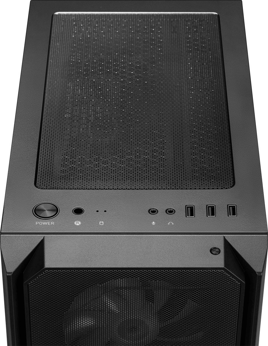 MSI MAG FORGE M110R AIRFLOW TEMPERLİ CAM 3X120MM 1X120MM ARGB FAN MATX GAMİNG BİLGİSAYAR KASASI - 5