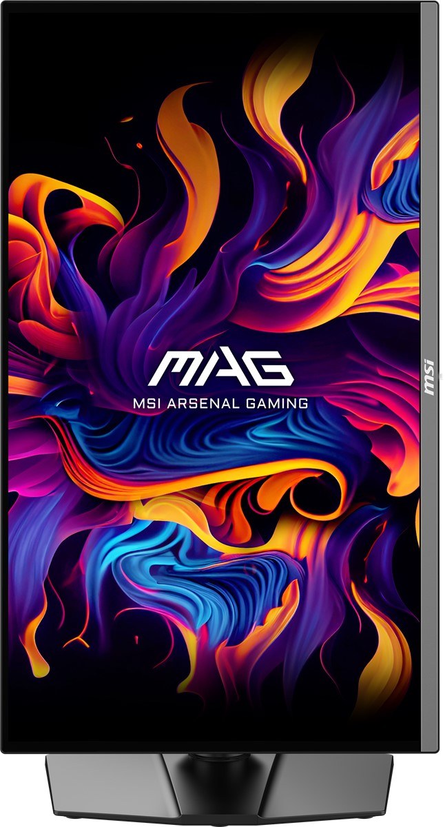 MSI 26.5 MAG 272QP QD-OLED X50 2560x1440 (WQHD) 16:9 FLAT QD-OLED 500HZ 0.03MS FREESYNC PREMIUM PRO PIVOT GAMING MONITOR - 4