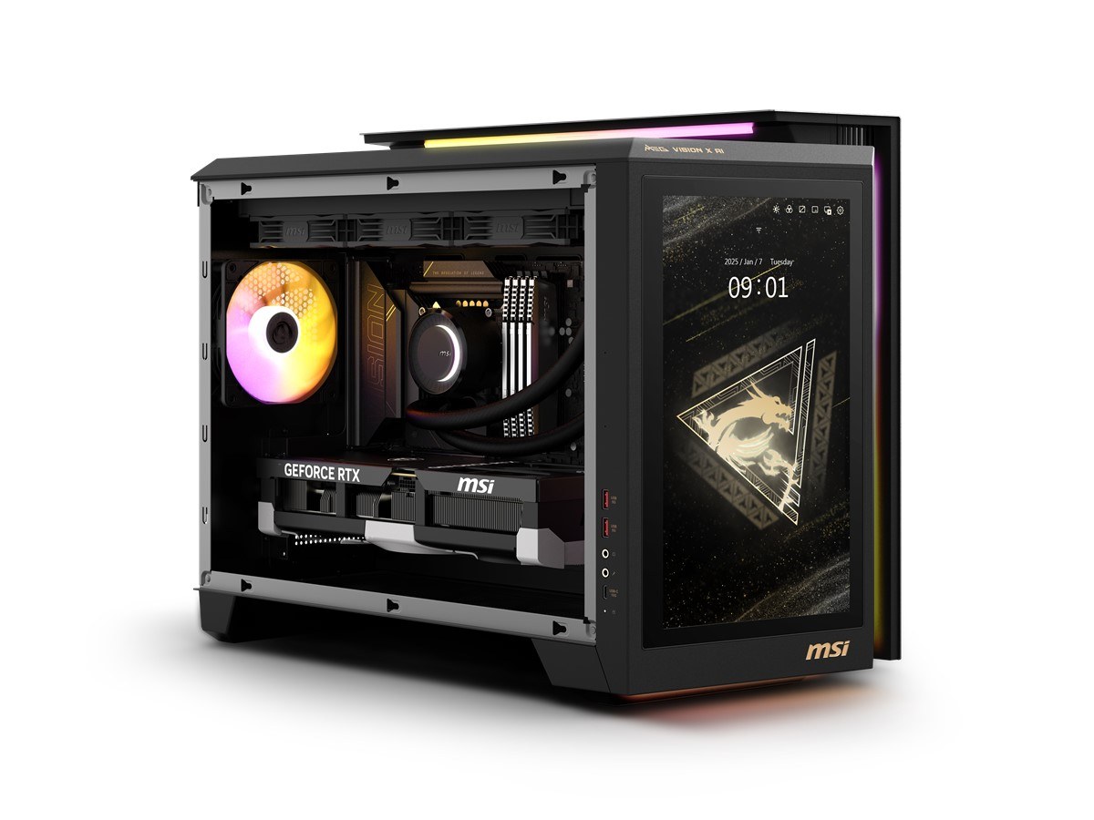 MSI MEG VISION X AI 2NVZ9-003EU ULTRA 9 285K 64GB DDR5 2TB SSD RTX 5090 3X 32G W11 GAMING DT PC - 5