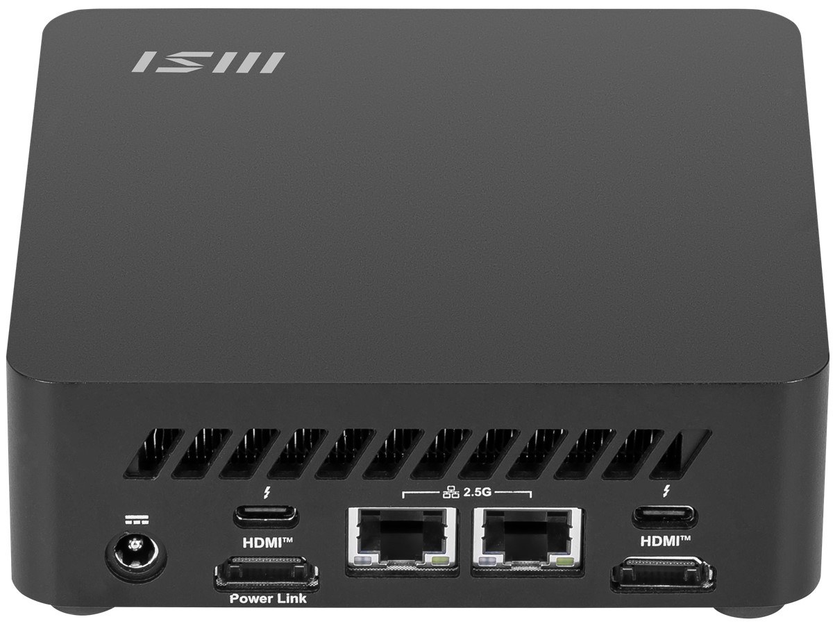 MSI CUBI NUC AI 1UMG-007EU CORE 5 125H 8GB DDR4 512GB SSD W11P SIYAH MINI DT PC - 5