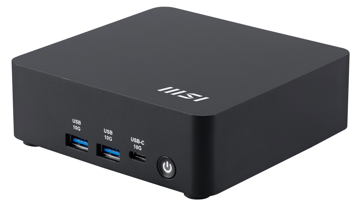MSI CUBI NUC AI 1UMG-007EU CORE 5 125H 8GB DDR4 512GB SSD W11P SIYAH MINI DT PC - 2