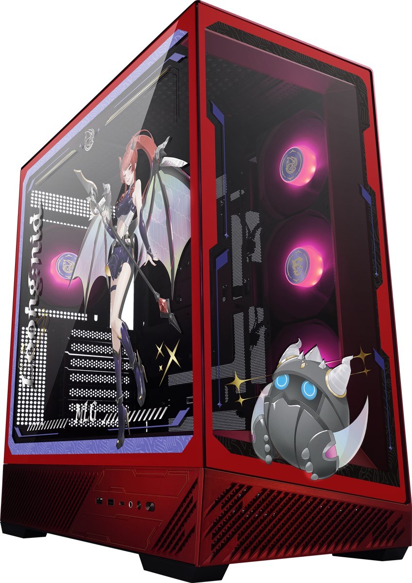 MSI PANO 130R MLG EDITION 3X120MM ARGB 1X120MM ARGB FAN ATX PANORAMİK GAMİNG BİLGİSAYAR KASASI - 3