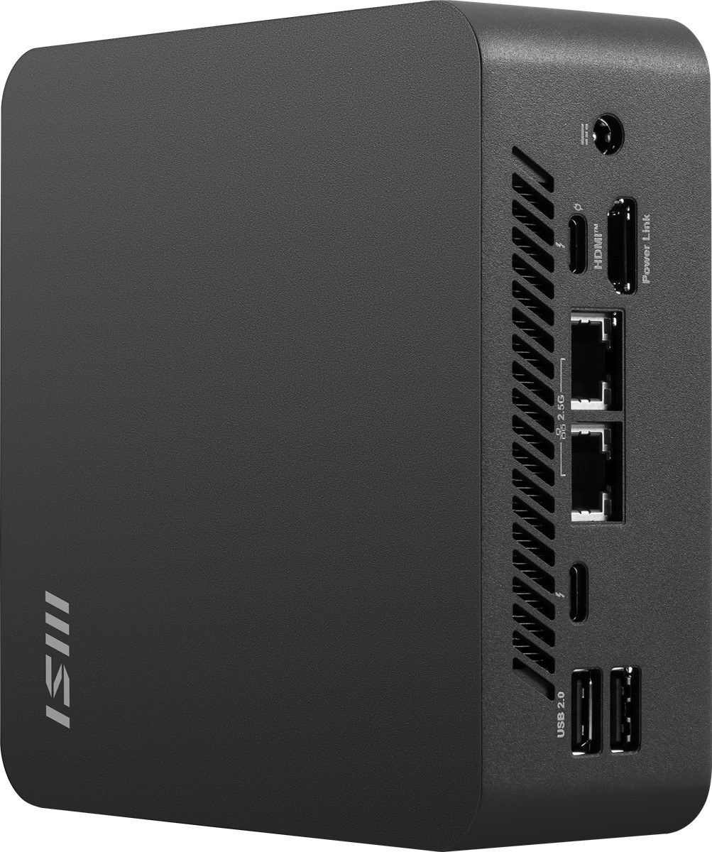 MSI CUBI NUC AI+ 2MG-001EU ULTRA 7 258V 32GB LPDDR5X 1TB SSD W11PRO SIYAH MINI DT PC - 5