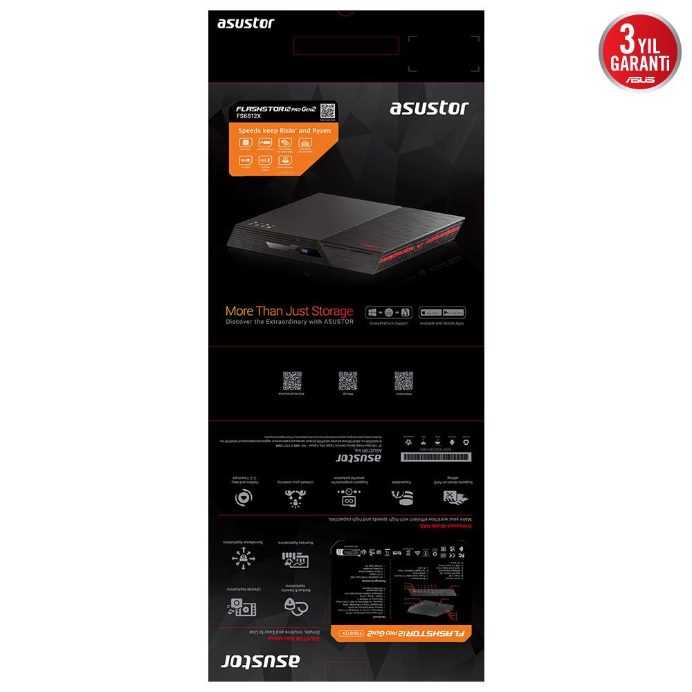 ASUSTOR FS6812X/ASUSTOR - 5